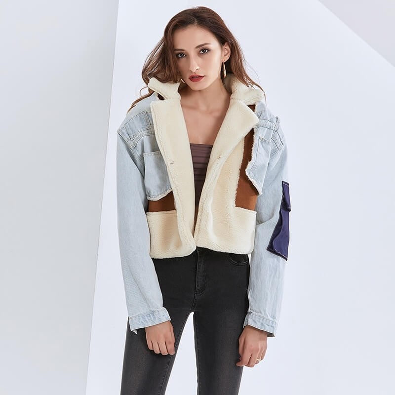 Letty – Patchwork-Jacke und Stoff