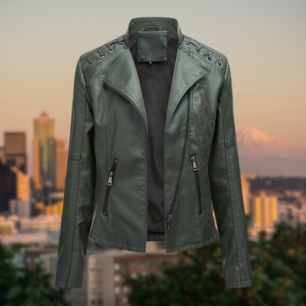 Clara -Læderjakke til kvinder - Image 12