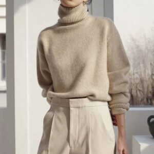 Susan – Eleganter Rollkragenpullover