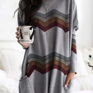 ELAINE – Langer Pullover bis zum Schluss