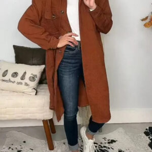 Elsa - Abnehmbare lange Jacke