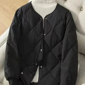 Lucy – Letvægtsfrakke lavet af andedun and bomuld