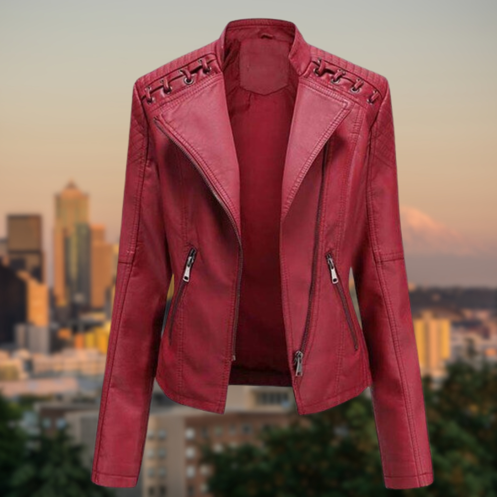 Clara -Læderjakke til kvinder - Image 4