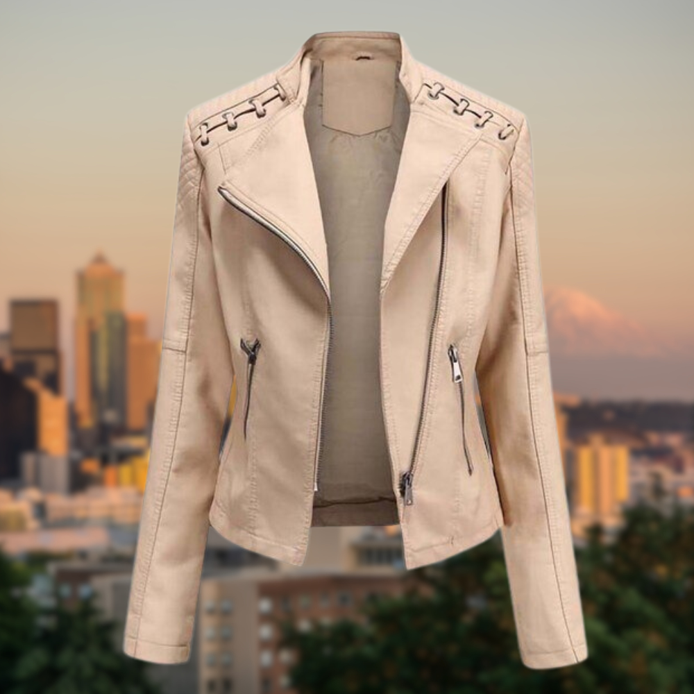 Clara -Læderjakke til kvinder - Image 3