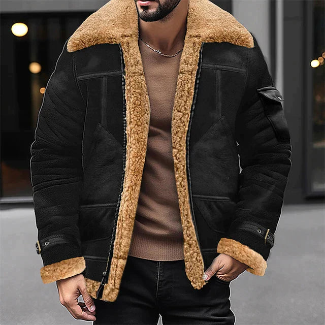 Jack - Daily Fashion Sherpa-Jacke für Männer