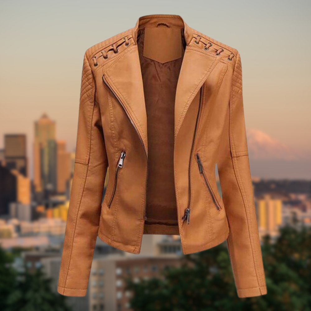 Clara -Læderjakke til kvinder - Image 5