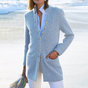 Bella - Luftig ensfarvet Pullover