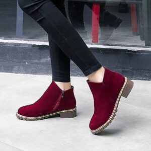 LIYA - Damestøvler mit Lynlås und Seiten