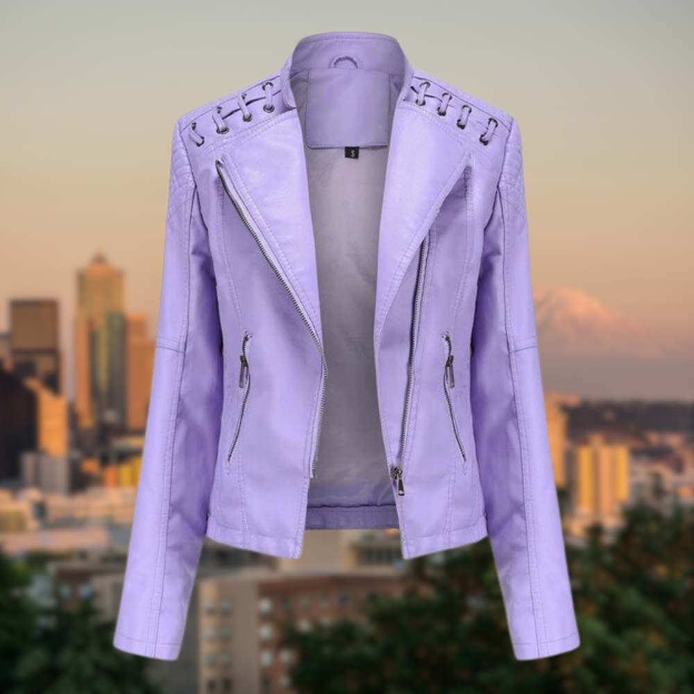 Clara -Læderjakke til kvinder - Image 8