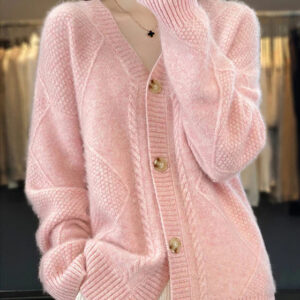 Viola - Strikket-Strickjacke