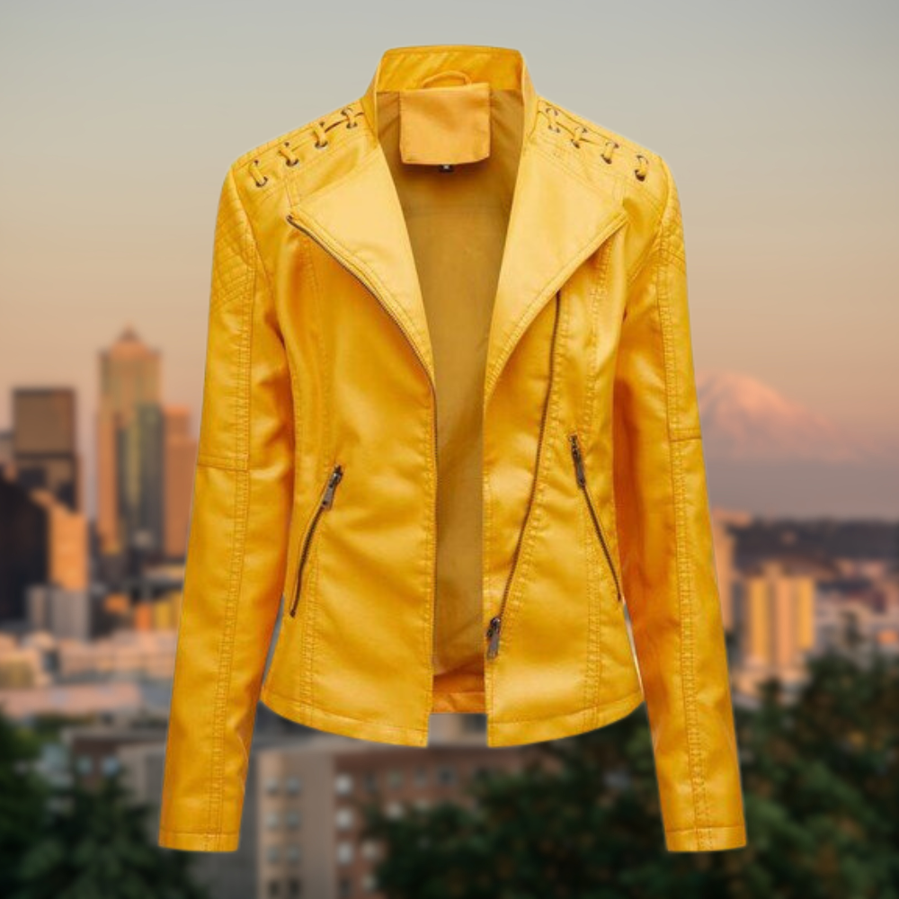 Clara -Læderjakke til kvinder - Image 11