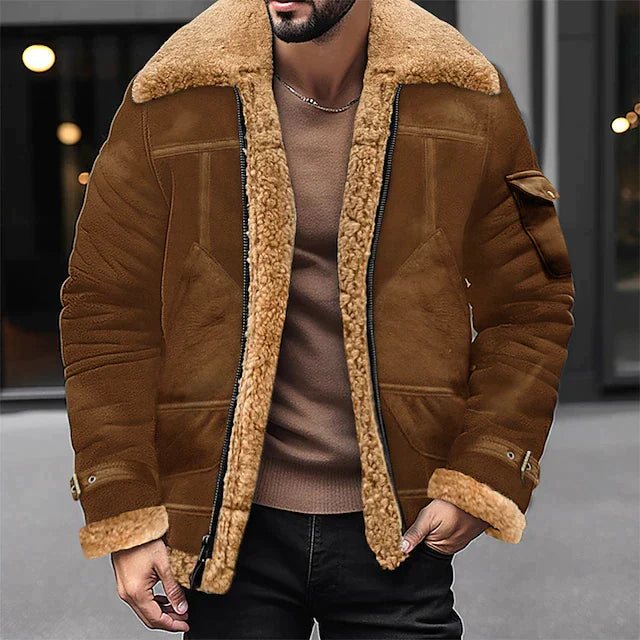 Jack - Daily Fashion Sherpa-Jacke für Männer - Image 3