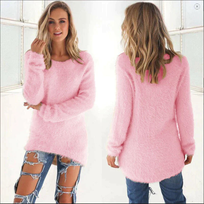 Faye – Warmer Pullover zum Knabbern
