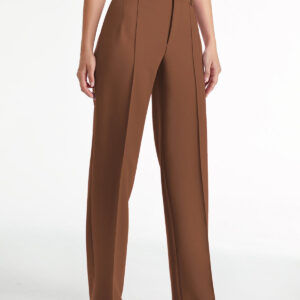 Greta - Plisserede-Bukser mit hohem Talje