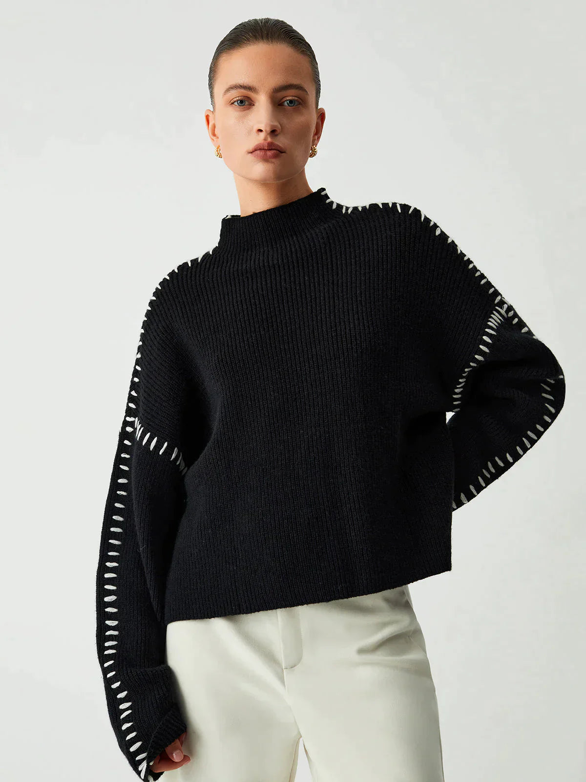 Eva - Strikket Pullover