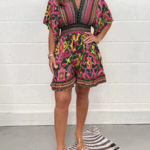 AVA - Jumpsuit mit mittlerem Aufdruck