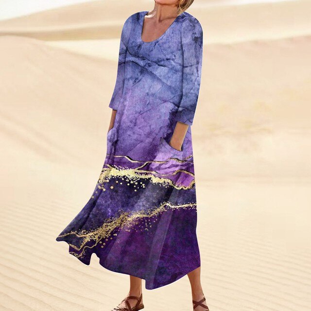 FARAH - Kjole mit Vintagedruck - Image 4