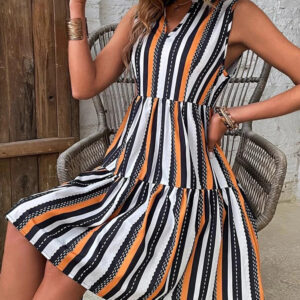 BELLA - Kjole mit Modeprint