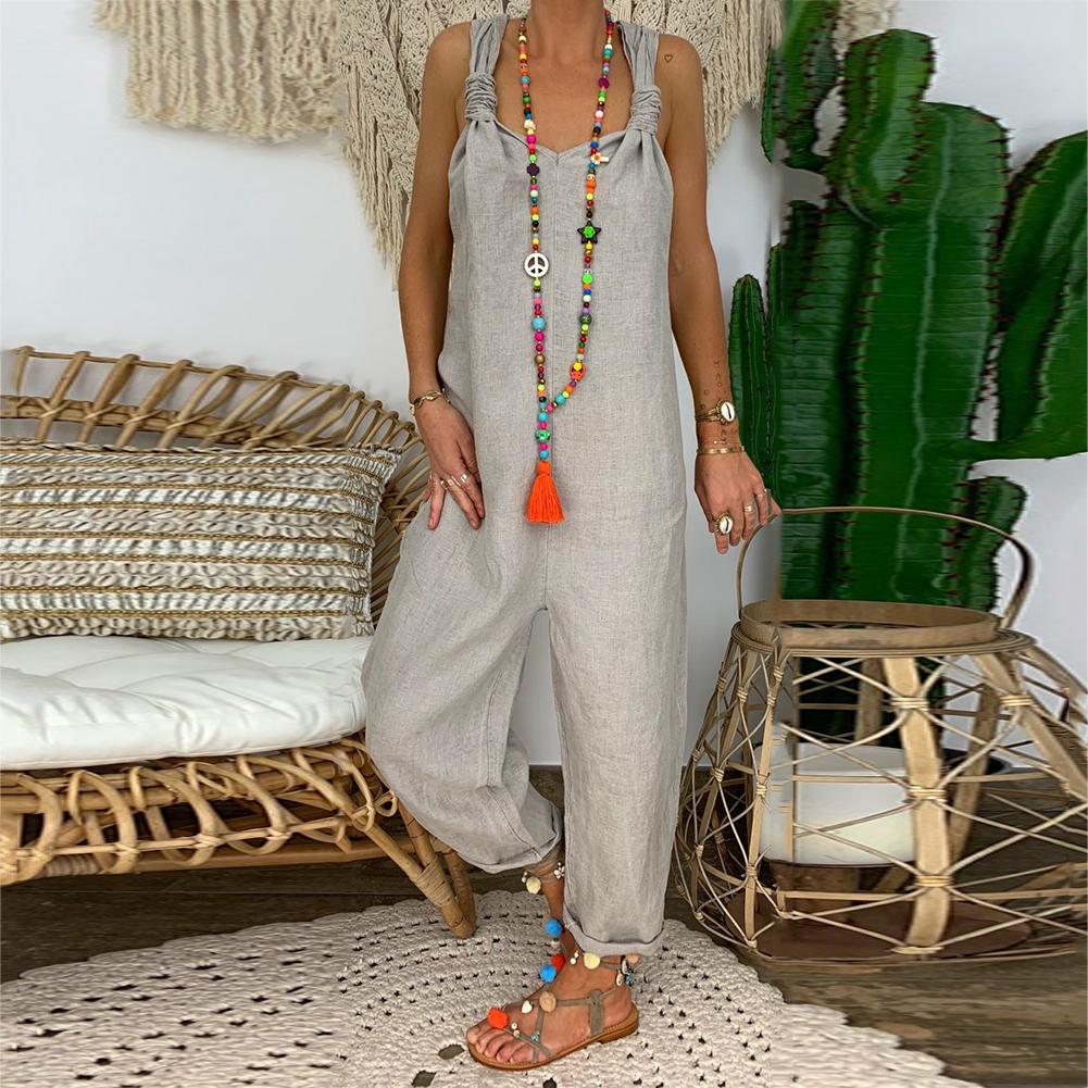 AMELIE – Rygløs-Overall mit Knuder