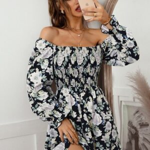 ELIZA - Blomstret kjole