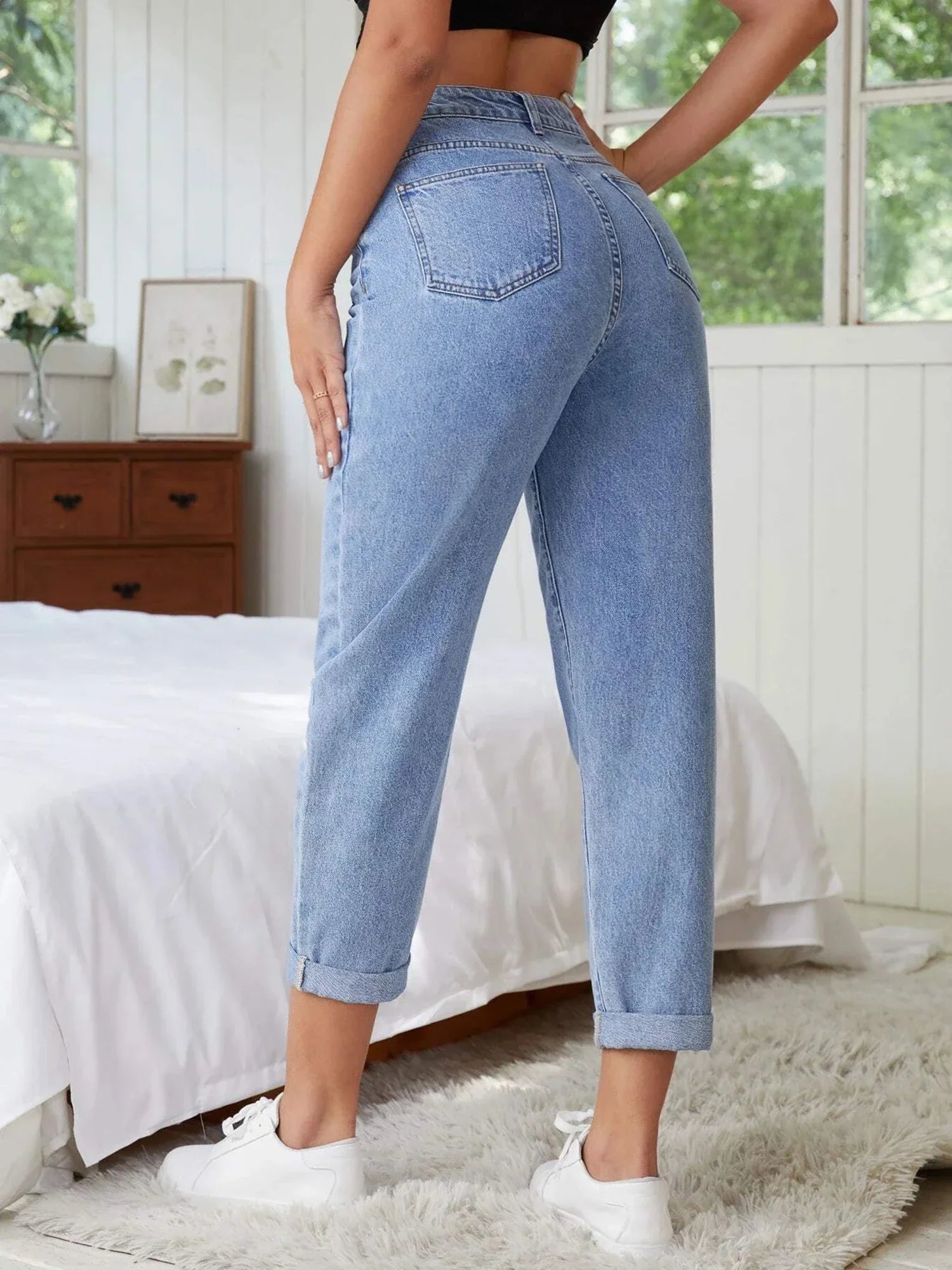 LILY - Stretch-Ankeljeans - Image 2