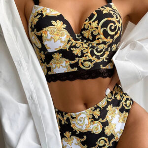 JULIANA – Eleganter Badedragt-Med-Print