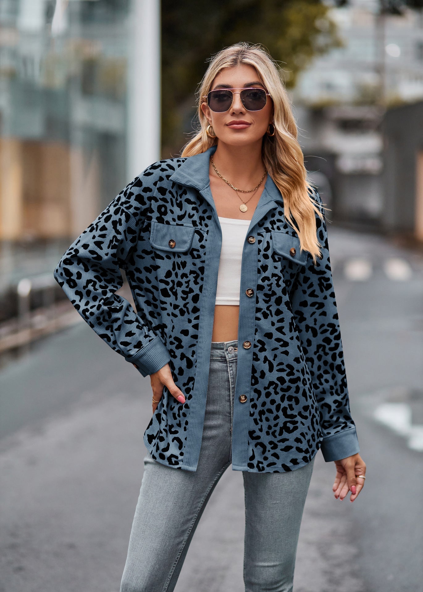 PEYTON - Modisch bedruckte Jacke - Image 3
