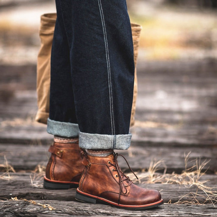 Realm - Læderstøvler til mænd - Image 8