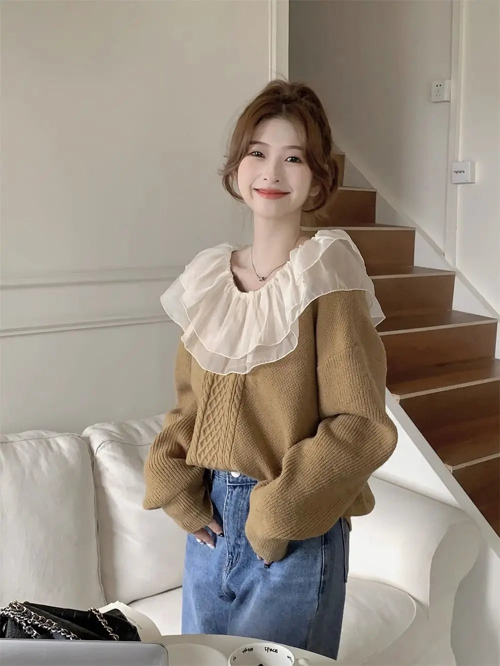 Adeline - Pullover mit Falten - Image 3