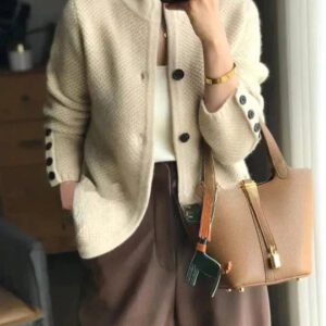 Jewel - Damefrakke lavet af ren kashmiruld