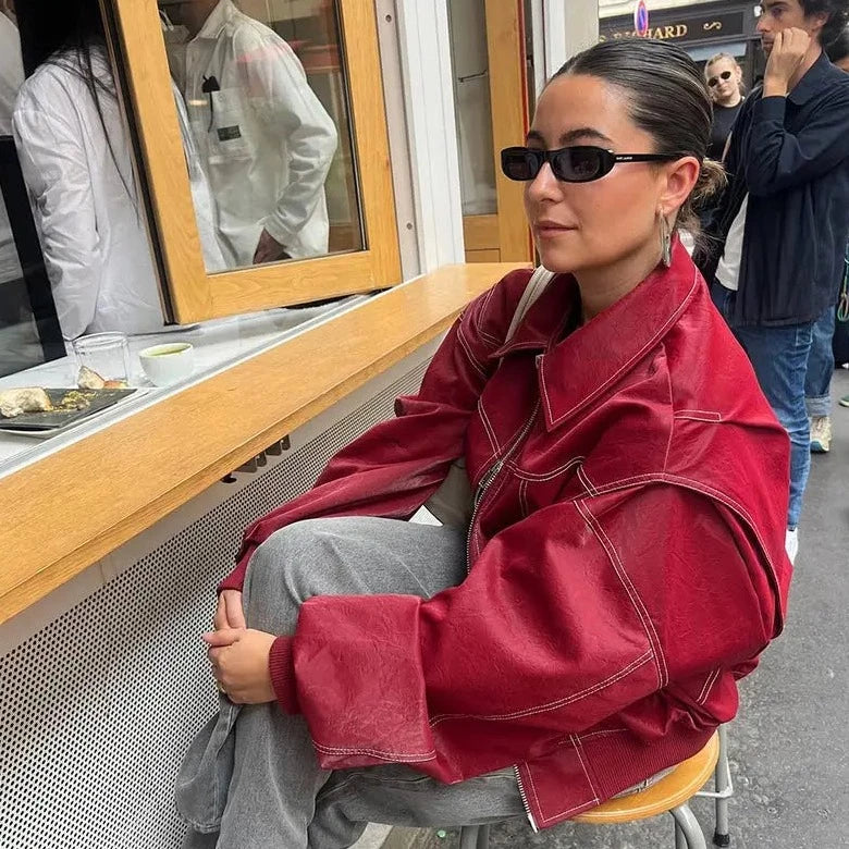 Aster - Mode Lederjacke - Image 2