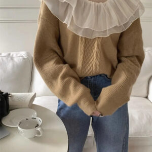 Adeline - Pullover mit Falten