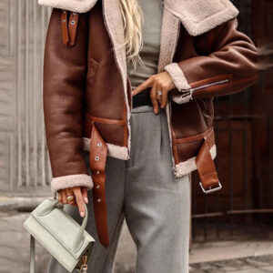 Martha - Jakke i imiteret laeder