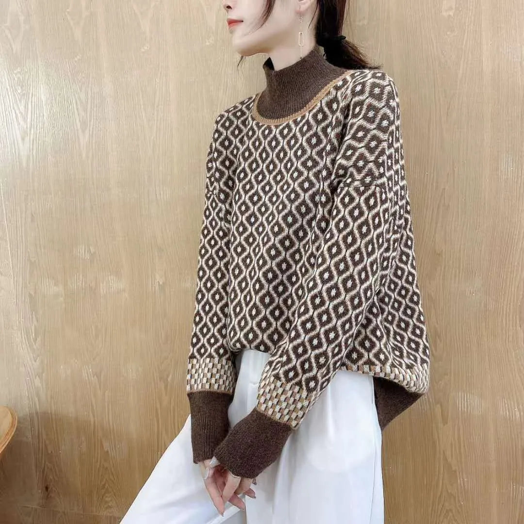 Cyra - Rullekravesweater til kvinder - Image 2