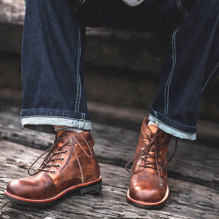 Realm - Læderstøvler til mænd - Image 7