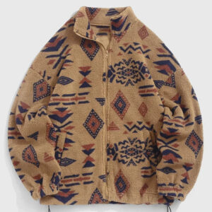 Cecelia – Pullover mit ethnischem Aufdruck