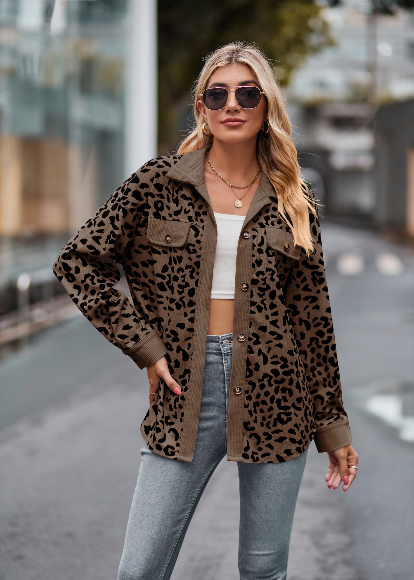 PEYTON - Modisch bedruckte Jacke - Image 4