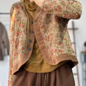 Linda - Vintage-Jacket mit Blümchen