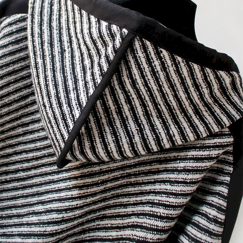 Faye - Stribet Hættetrøje - Image 3