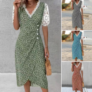 MADISON - Elegantes blondes Kleid