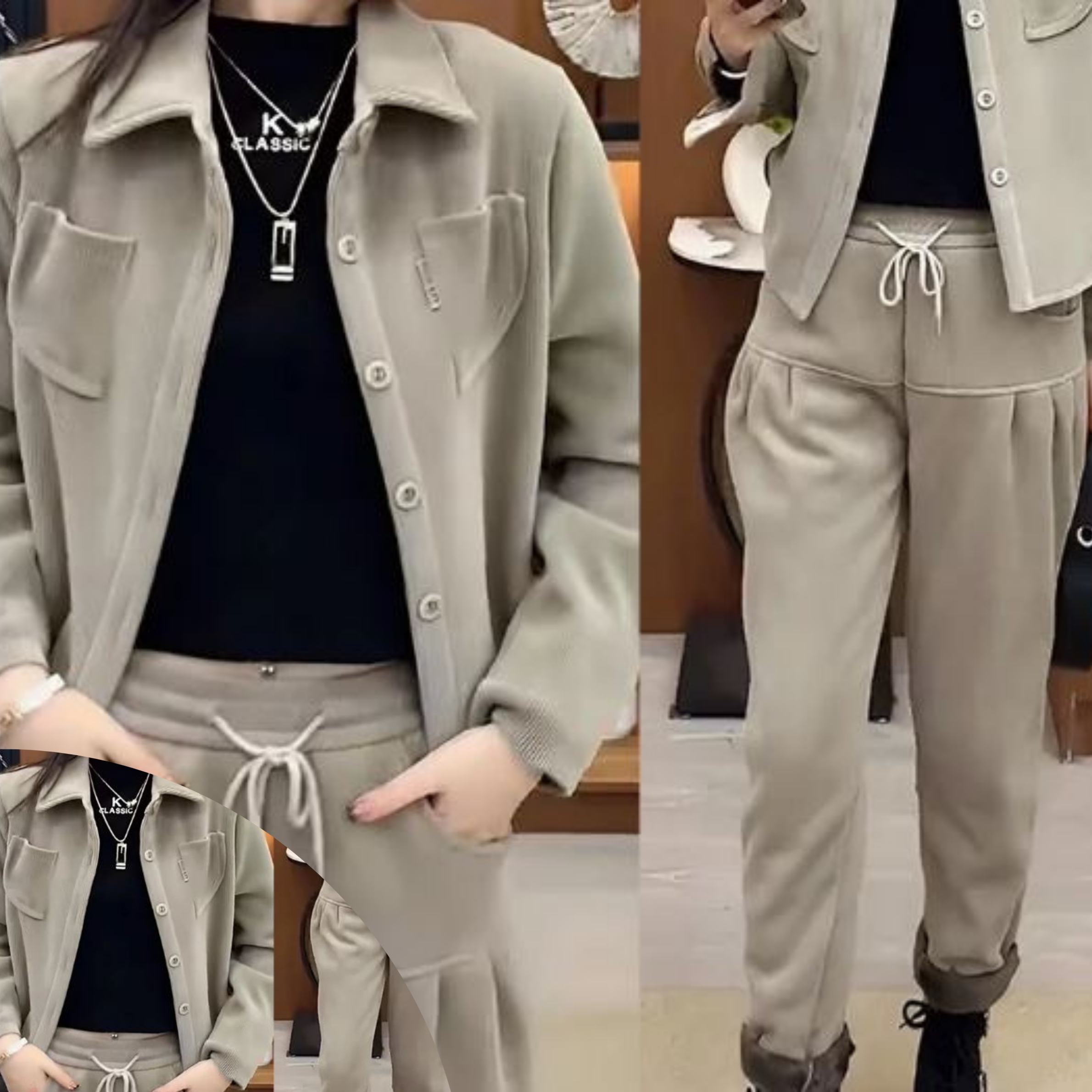 Cassi - Vintage-Jacke und -Buch für Damen - Image 4