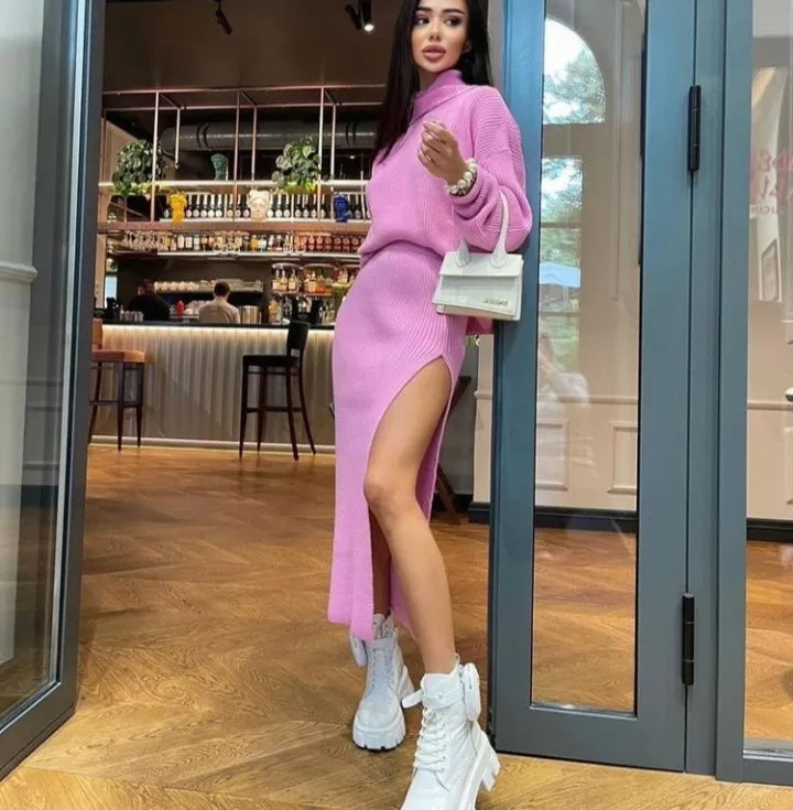 Addie – Strikket trøje med rullkrave - Image 5