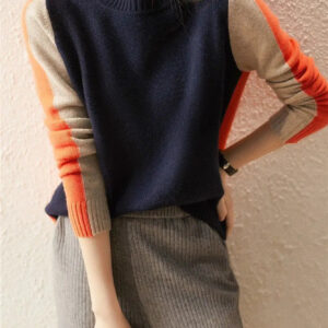 Audrey – Pullover mit Farveblokering