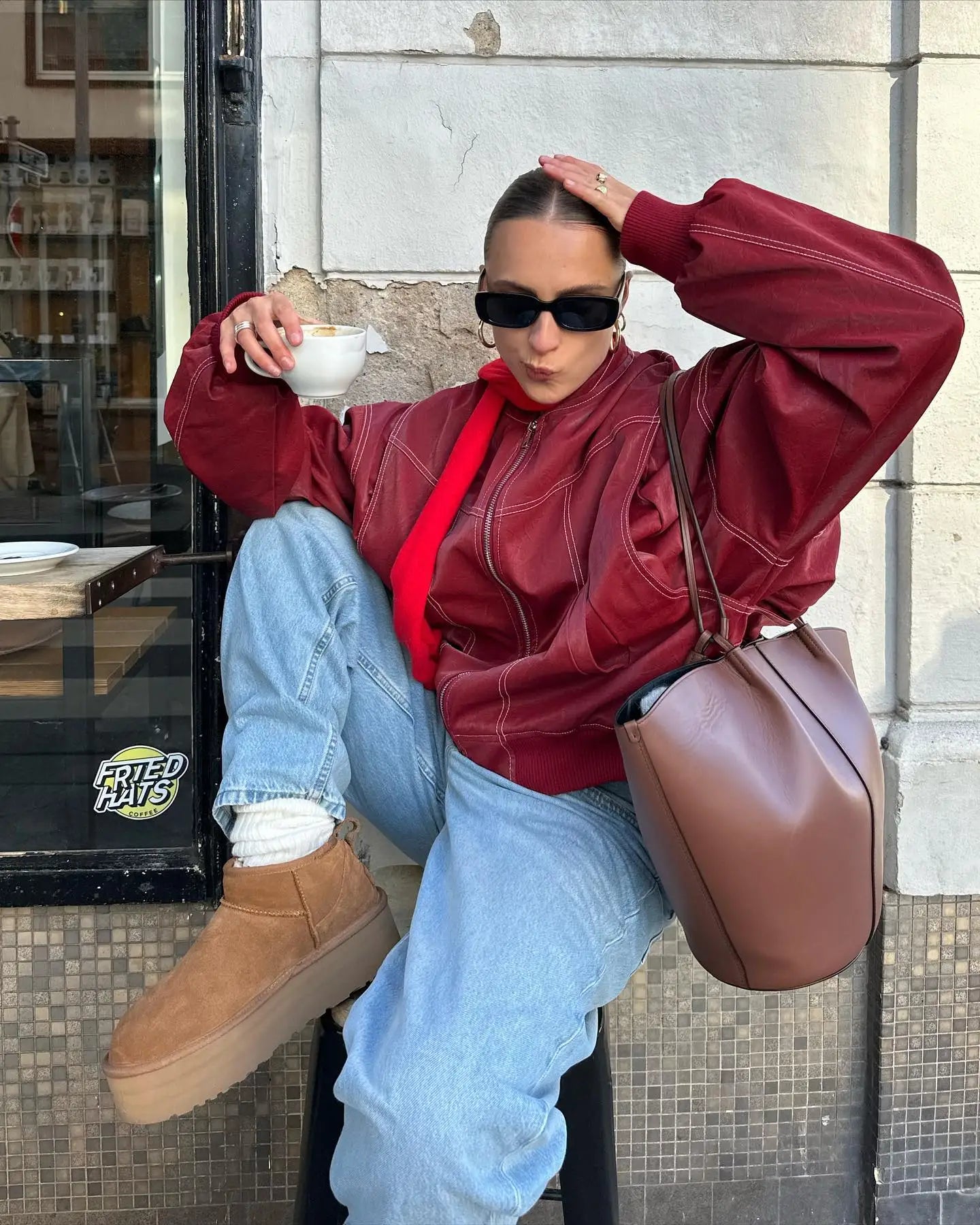 Aster - Mode Lederjacke - Image 3