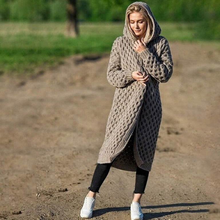 Meryl - Lang Strickjacke-Pullover - Image 6