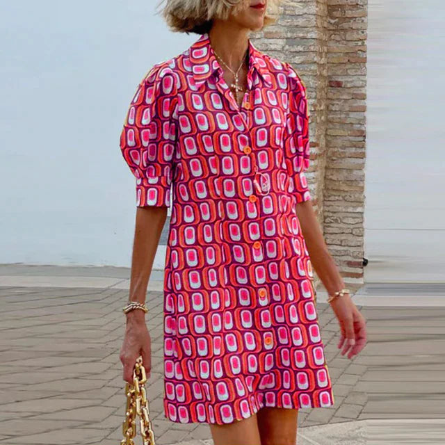 AURORA – Afslappet skjortekjole - Image 2