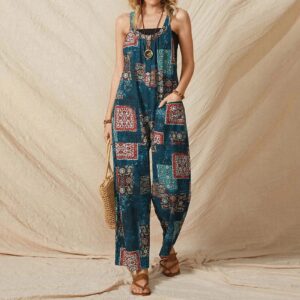 IRIS - Flerfarvede-Jumpsuits im Ethno-Stil