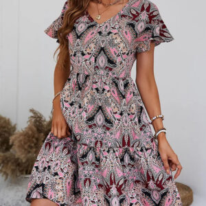 EMMA - Kleid mit Vintageprint