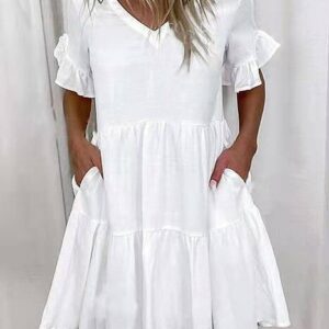 SARAH – Eleganter Afslappet-Kjole