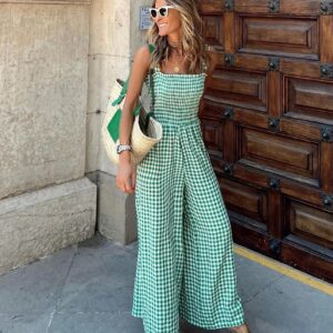 SARAH -Strampler mit buntem und gestreiftem Print